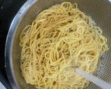 ネギ好きのための、罪なき和風パスタ作り方2写真