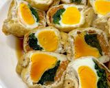 たまごの巾着煮^^作り方16写真