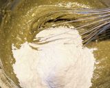お豆腐のしっとりモチモチ♡よもぎケーキ作り方4写真