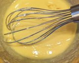 お豆腐のしっとりモチモチ♡よもぎケーキ作り方3写真