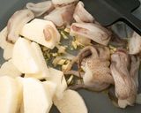 イカと長芋のガーリックレモン醤油炒め作り方2写真