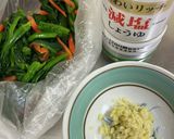 味付けゎ生姜醤油♪ちぢみほうれん草お浸し作り方3写真