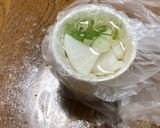 節水！洗い物なし！ポリ袋でおいしい味噌汁作り方2写真