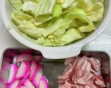 ほんだしで作る野菜炒め作り方1写真