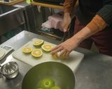 かぶつ柑（だいだい）の酢味噌作り方1写真