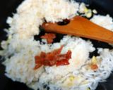 シラスと梅の納豆チャーハン作り方3写真