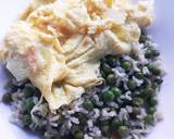 グリーンピースのスープかけご飯作り方10写真