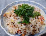 シラスと梅の納豆チャーハン作り方7写真