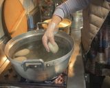 生芋でつくる御蔵の島コンニャク作り方11写真