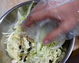 塩麹で和風コールスロー作り方4写真