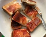 ふわとろ卵とパンで作るオムライス(パン)作り方1写真