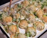 ポン酢でさっぱり！鶏肉と生姜のたこ焼き風作り方8写真