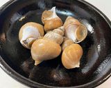 バイ貝の炊き込みご飯～魚の駅生地～作り方1写真