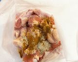 カレー粉で甘辛スパイシーチキン作り方3写真