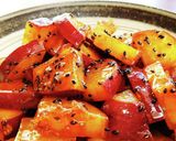 大学いも、イチョウ切りの···。作り方8写真