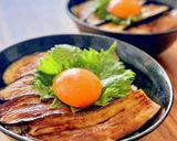 【楽めし】とろうま茄子丼作り方3写真