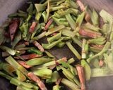 ブロッコリーの茎の炒めもの作り方3写真
