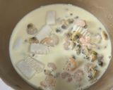 ZENB ミルクカレー風シーフードパスタ作り方2写真