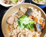 熱旨！さば味噌缶のダブル味噌味和風ドリア作り方7写真