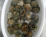 ホットプレートでアクアパッツァ作り方1写真
