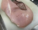 塩こうじでスモーク風　鶏ハム作り方1写真