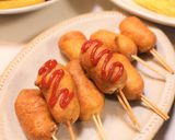 最強おやつ♪ミニアメリカンドック作り方8写真