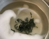 簡単ワカメスープ作り方1写真