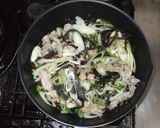 豚肉きくらげ炒め♪簡単がんの食養生薬膳作り方7写真