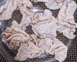 かぼちゃとキムチの冷しゃぶサラダ作り方3写真