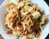 お一人様！市販の焼きそばにさっぱり隠し味作り方3写真