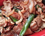 焼肉海苔弁♪作り方2写真