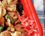 焼肉海苔弁♪作り方6写真