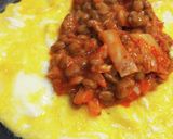 papaっと簡単！納豆キムチーオムレツ作り方5写真