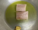 鰤のレアステーキ　みょうがソース作り方5写真