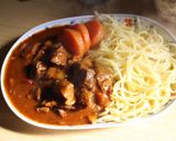 ドイツのシチュー　グラーシュ　Maggi作り方13写真