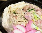 酒・塩コショウで、白菜の鶏もも鍋作り方4写真
