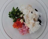 大根キムチで。キムチーズチュモッパ。作り方2写真