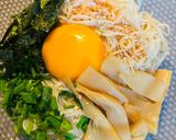 ピリ辛、冷やし油そば風そうめん作り方3写真