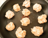 たたき長芋と豚ひき肉のさっぱりバーグ作り方4写真