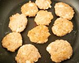 たたき長芋と豚ひき肉のさっぱりバーグ作り方5写真
