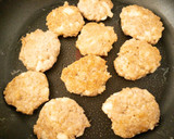 たたき長芋と豚ひき肉のさっぱりバーグ作り方5写真