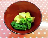菜の花＊玉子豆腐のおすまし♪作り方4写真