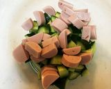 発酵食品は最高　納豆サラダ丼作り方6写真