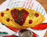 普通のオムライスアレンジ作り方4写真