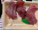 マグロのほほ肉ステーキ作り方1写真