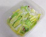 白菜とソーセージのミルクパスタ作り方4写真