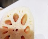 蓮根の内側の汚れの取り方作り方1写真
