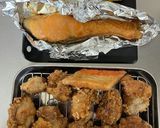 カリカリ白つゆ唐揚げ☆かにかま唐揚げ弁当作り方3写真