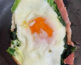 お弁当にほうれん草の巣篭もり玉子作り方7写真