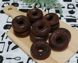バレンタインにチョコの焼きドーナツ作り方14写真